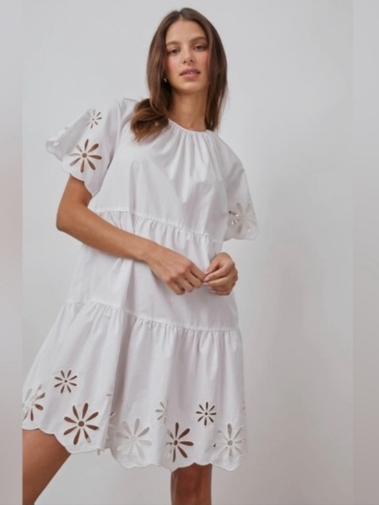 Rails Dresses & Skirts - RAILS Arielle Eyelet Tiered Mini Dress